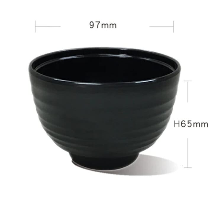 Matt Black Miso Bow