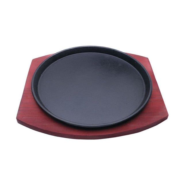 Cast Iron Sizzle Plate 200mm