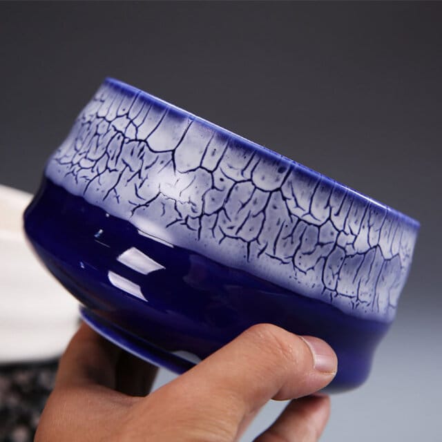 Blue Matcha Tea Set Chawan