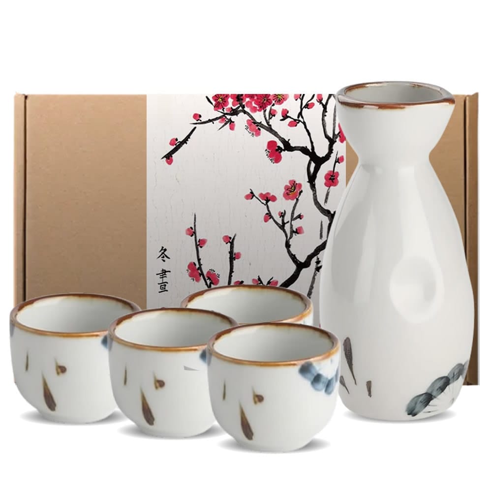 Ceramic Furōraru Sake Set
