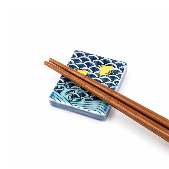 Chidori Porcelain Chopstick Rest