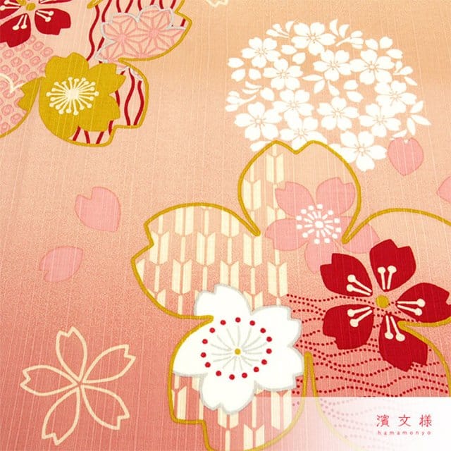 Kobu Masashi Sakura Furoshiki Example