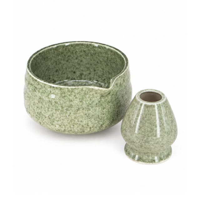 Rustic Green Matcha Tea Set