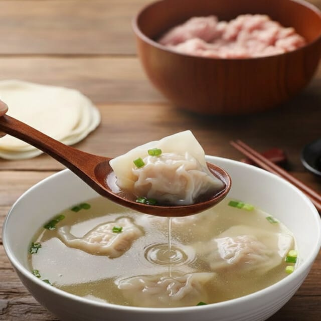 Camphor Wood Renge Soup Spoon