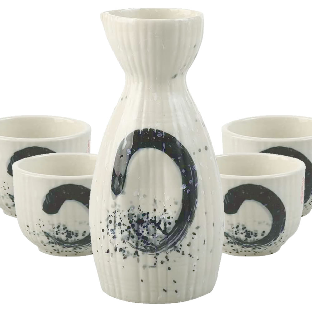 Ceramic Zen Sake Set