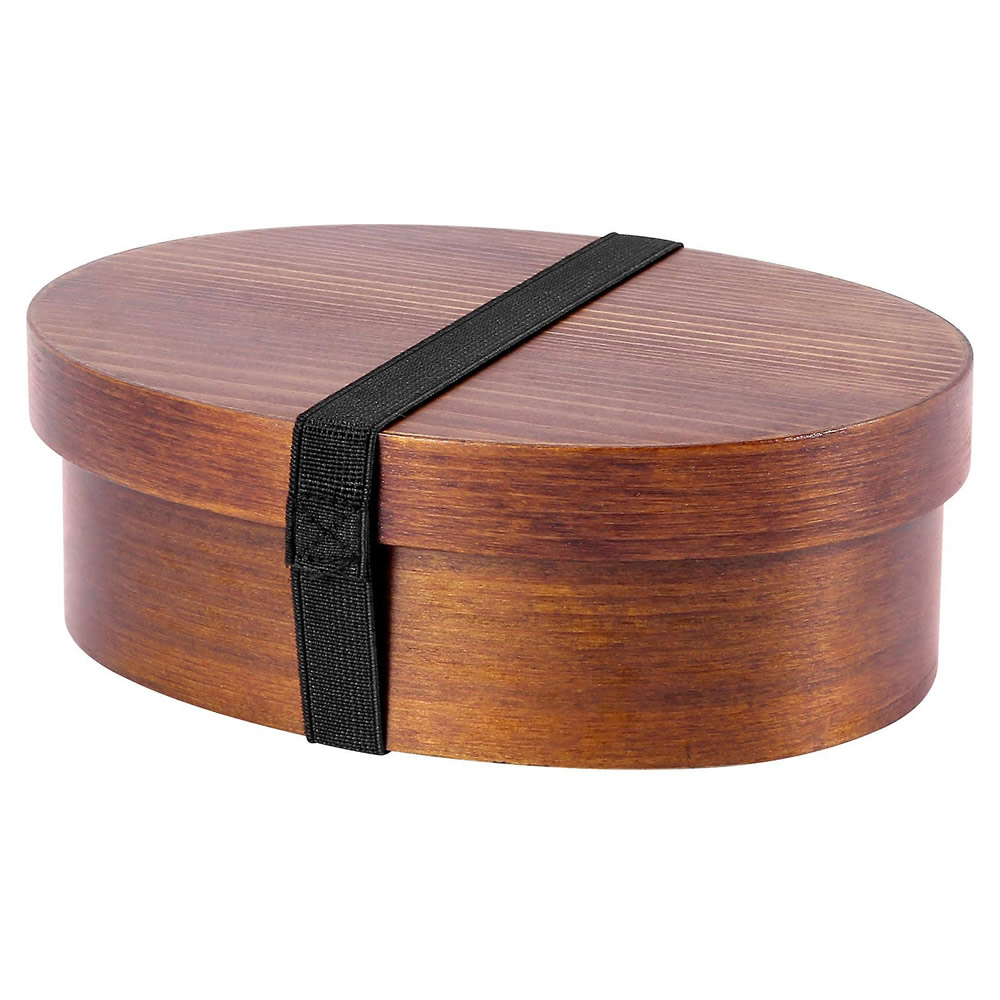 Willow Wood Oval Bento Box