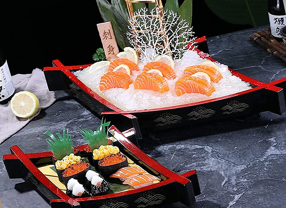 Diamond Shaped Sushi Platter