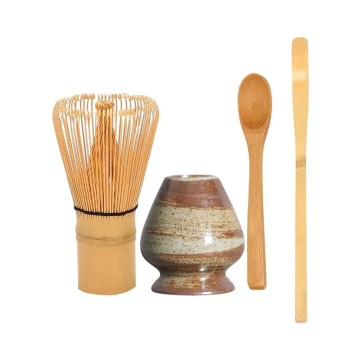 Organic Matcha Chasen &Amp; Holder Set