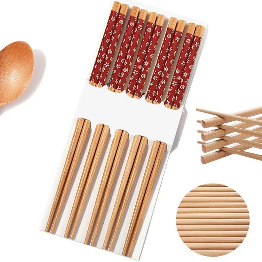 Bamboo Burgundy Chopsticks Example Bamboo Burgundy Chopsticks Example