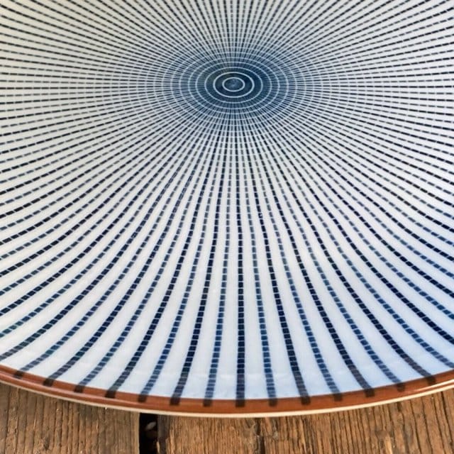 Blue Ceramic Plate