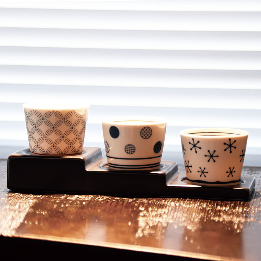 Japanese Ceramic Sake Tasting Set