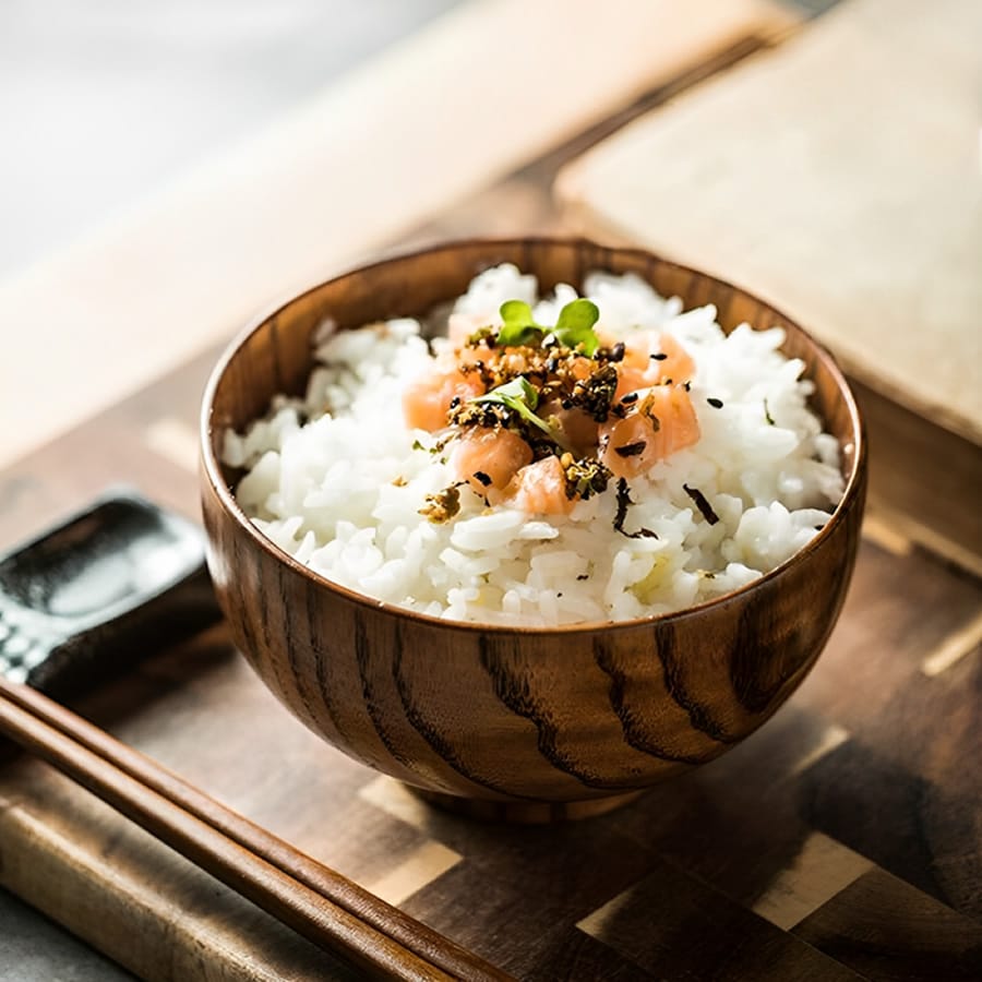 Jujube Wood Rice Bowl