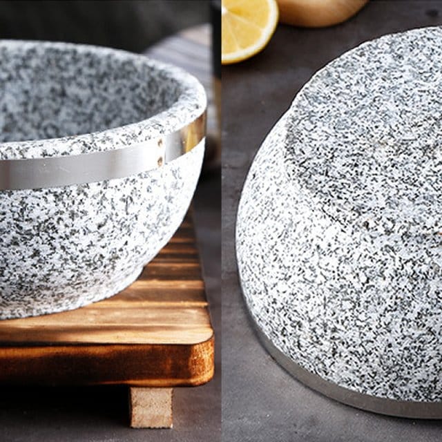 Natural Granite Stone Pot Details
