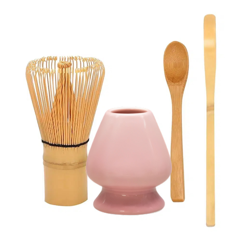 Pink Salmon Matcha Set