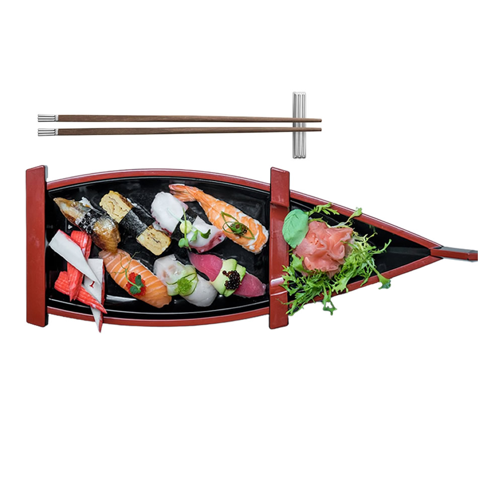 Sashimi Sushi Boat Plate