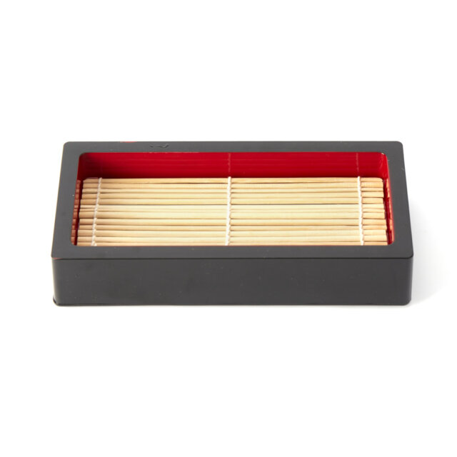 Soba Udon Noodle Tray &Amp; Bamboo Mat