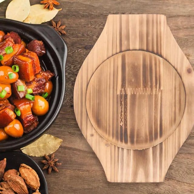 Wooden Dolsot Trivet Idea