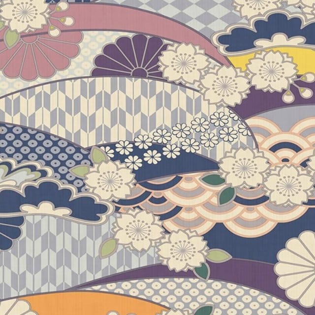 Japanese Kimono Wind Elements Placemat