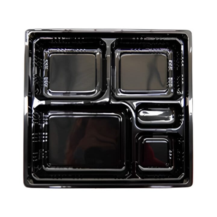 230Mm Disposable Square Bento Box &Amp; Lid