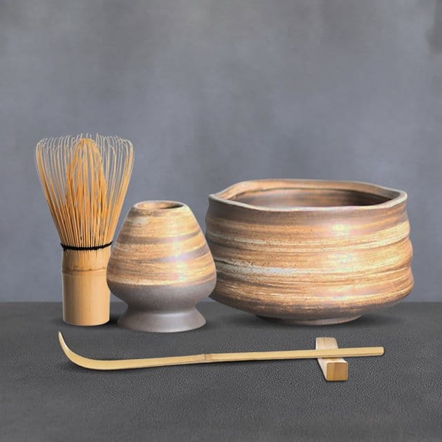 Artisan Series River Stone Matcha Tea Set