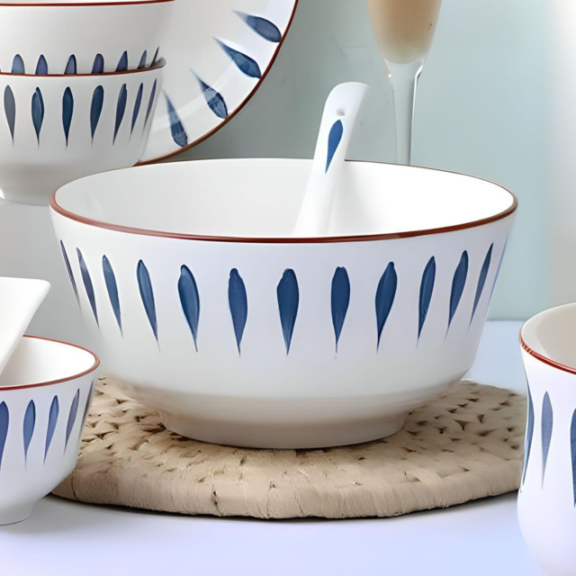 Medium Ceramic Donburi Bowl Set