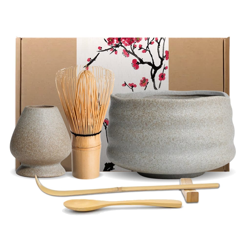 Ceramic Sabi Kumo Matcha Set