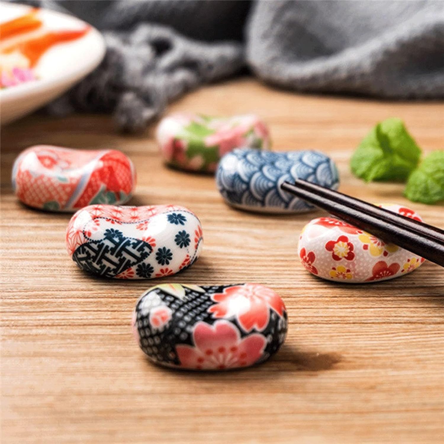 Japanese Kimono Chopstick Rest Collection