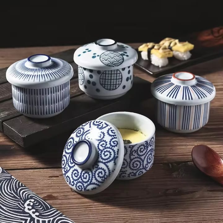 Chawanmushi Bowl &Amp; Lid