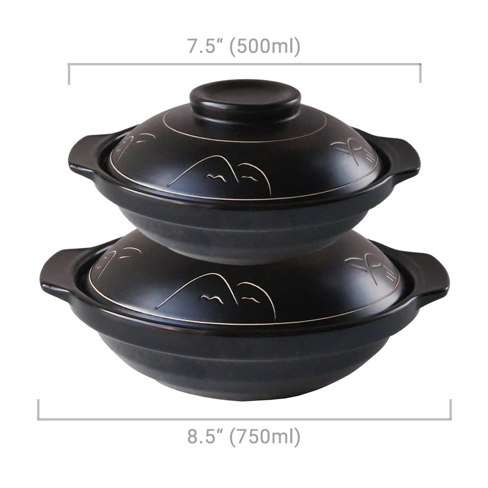 Earthenware Bo-Chai Clay Pot Dimensions