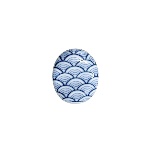 Japanese Blue Wave Chopsticks Rest