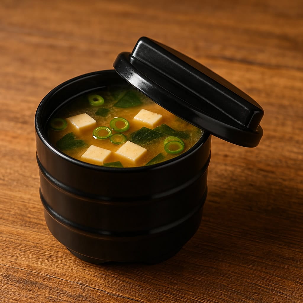 Kuro Soba Choko Cup & Barrel Lid