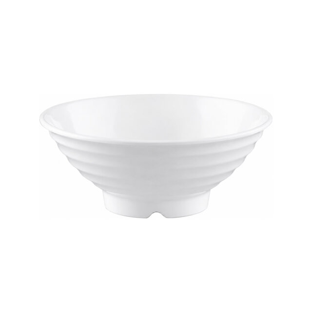 White Melamine Ramen Bowl