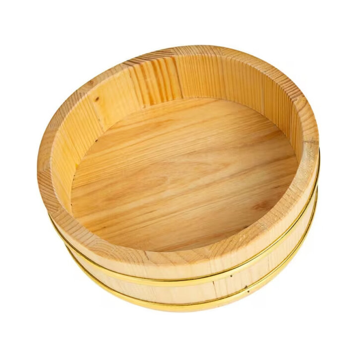 Rustic Oke Rice Mixing Tub