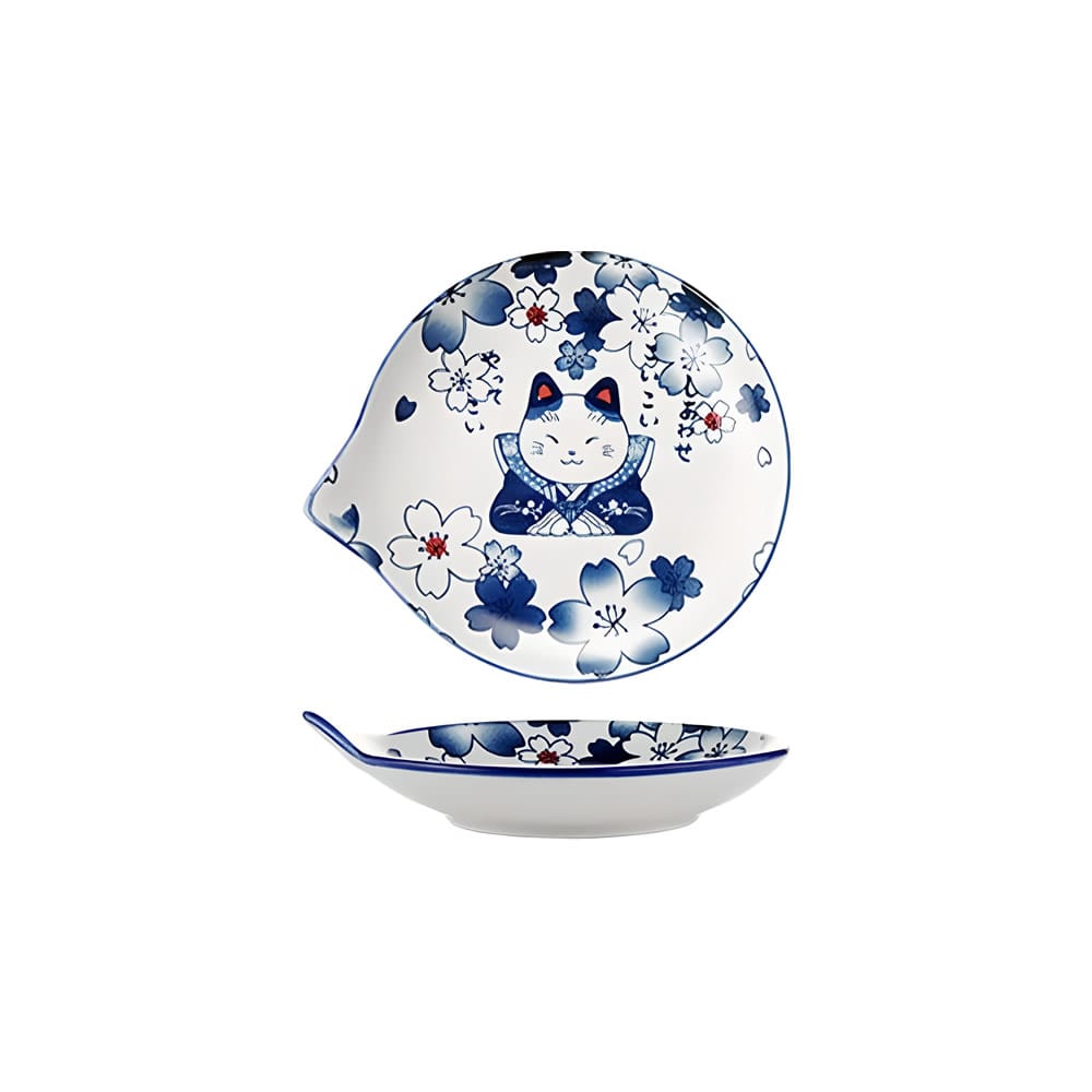 Cute Neko Teardrop Side Dish Cute Neko Teardrop Side Dish