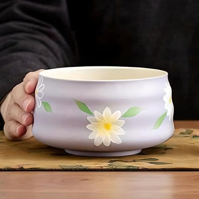 Hand Painted Haru No Hana Chawan Hand Painted Haru No Hana Chawan