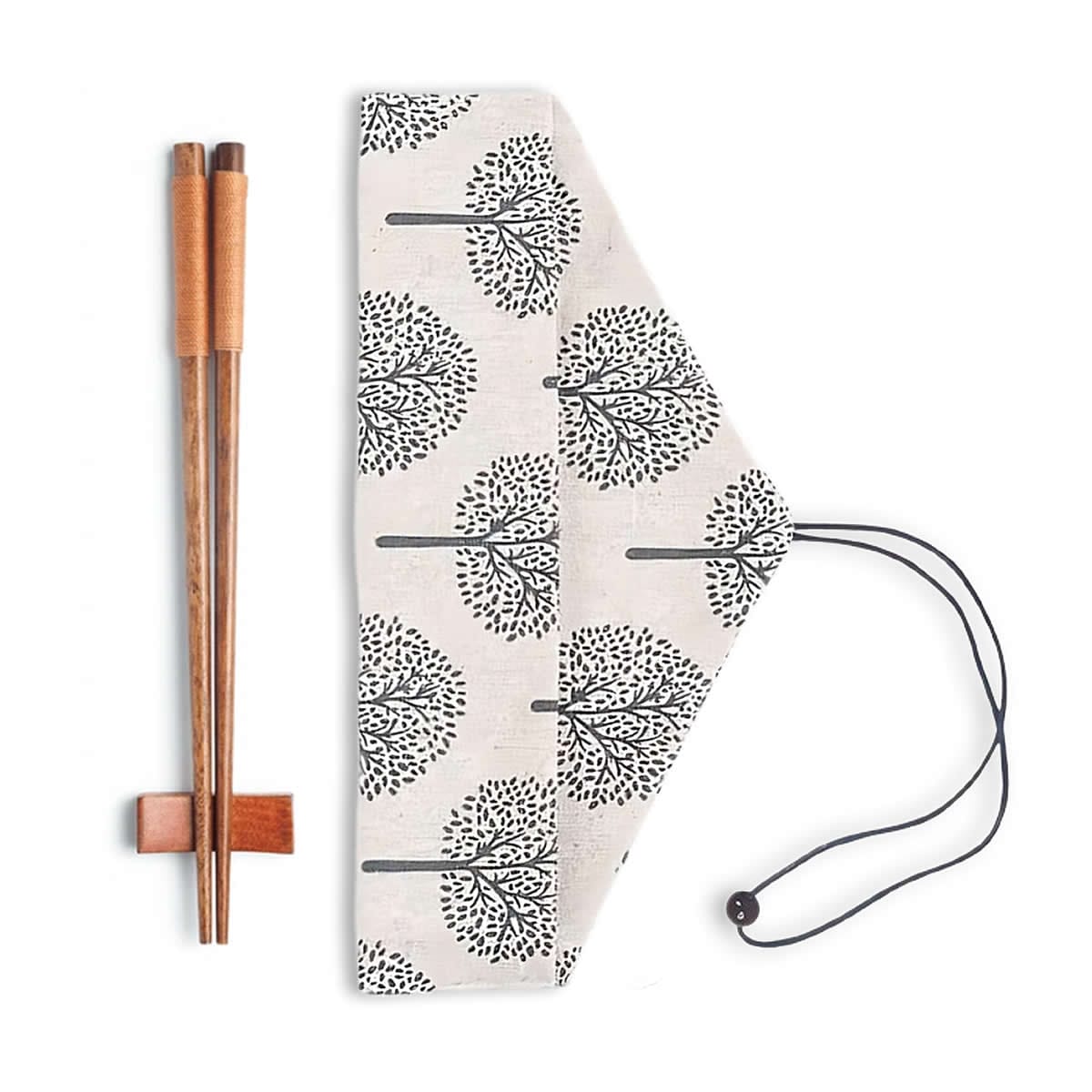 Kobayashi Chopsticks, Rest & Bag Set Kobayashi Chopsticks, Rest & Bag Set