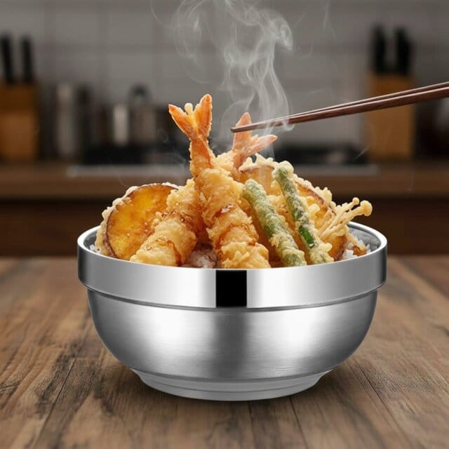 Double Layer Stainless Steel Multi-Purpose Bowl