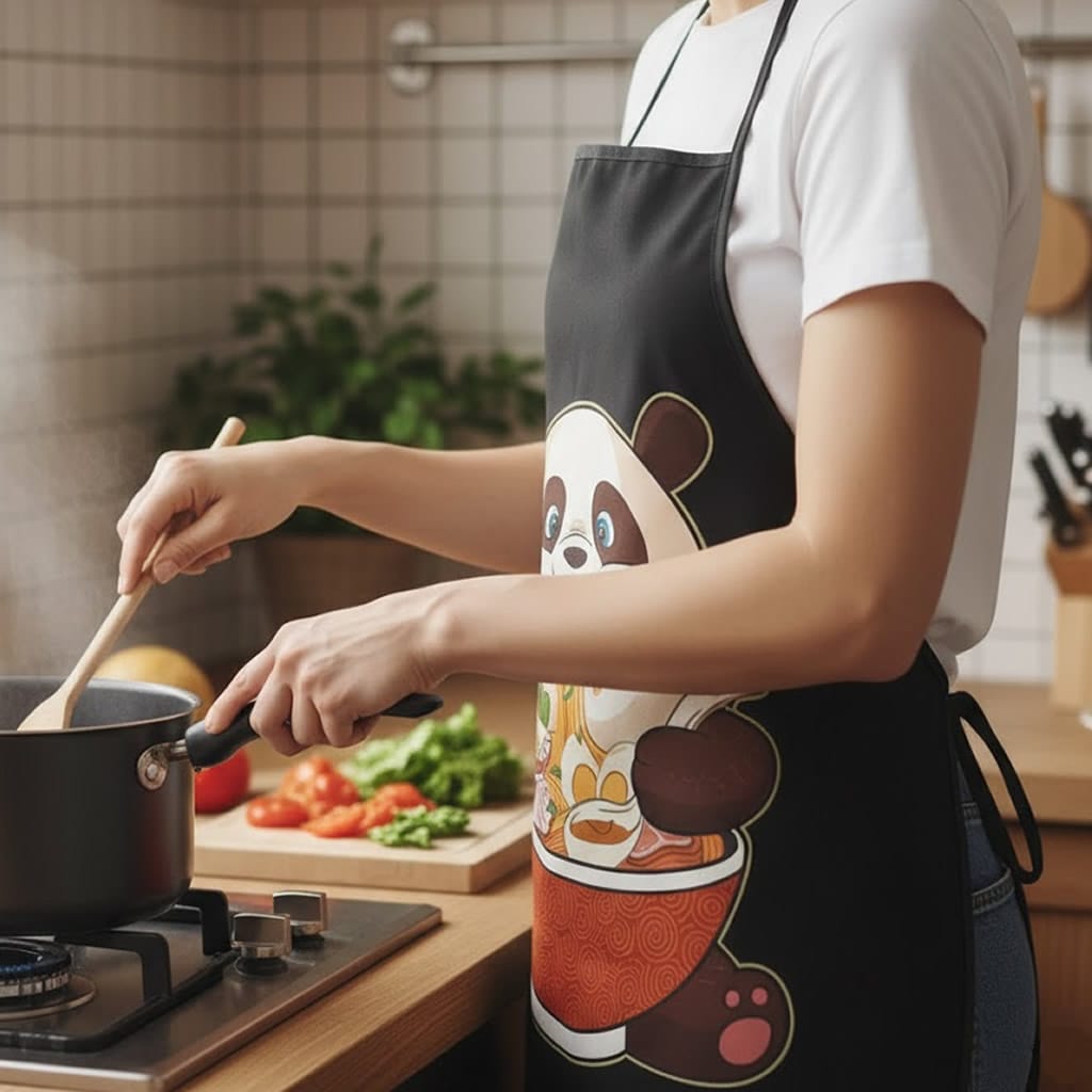 Happī Panda & Ramen Feast Apron Happī Panda & Ramen Feast Apron