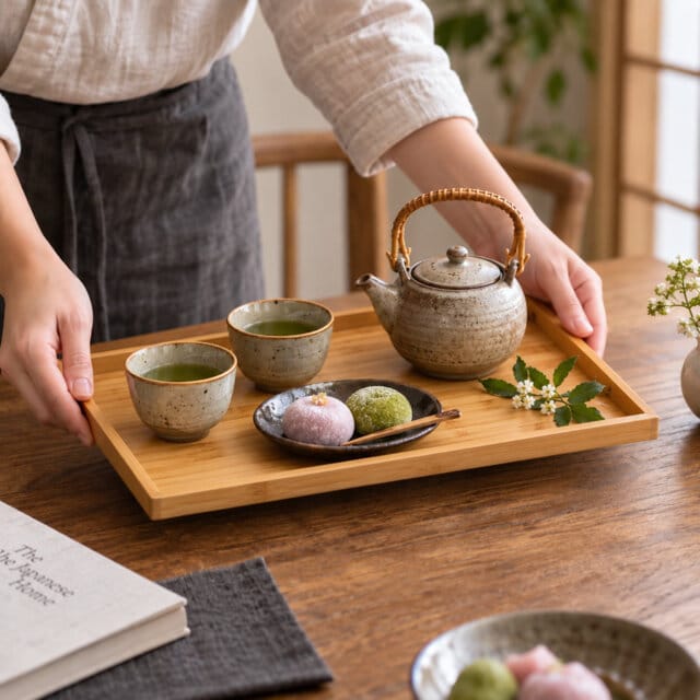 Rectangle Bamboo Tray