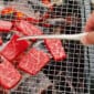 Stainless Steel Yakiniku BBQ Tongs