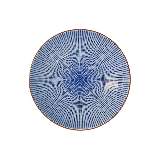 Hōshajō Blue Ceramic Donburi Bowl