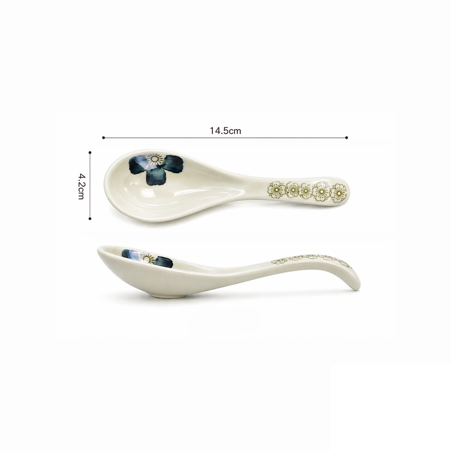 Ceramic Teal Small Spoon Ceramic Teal Small Spoon