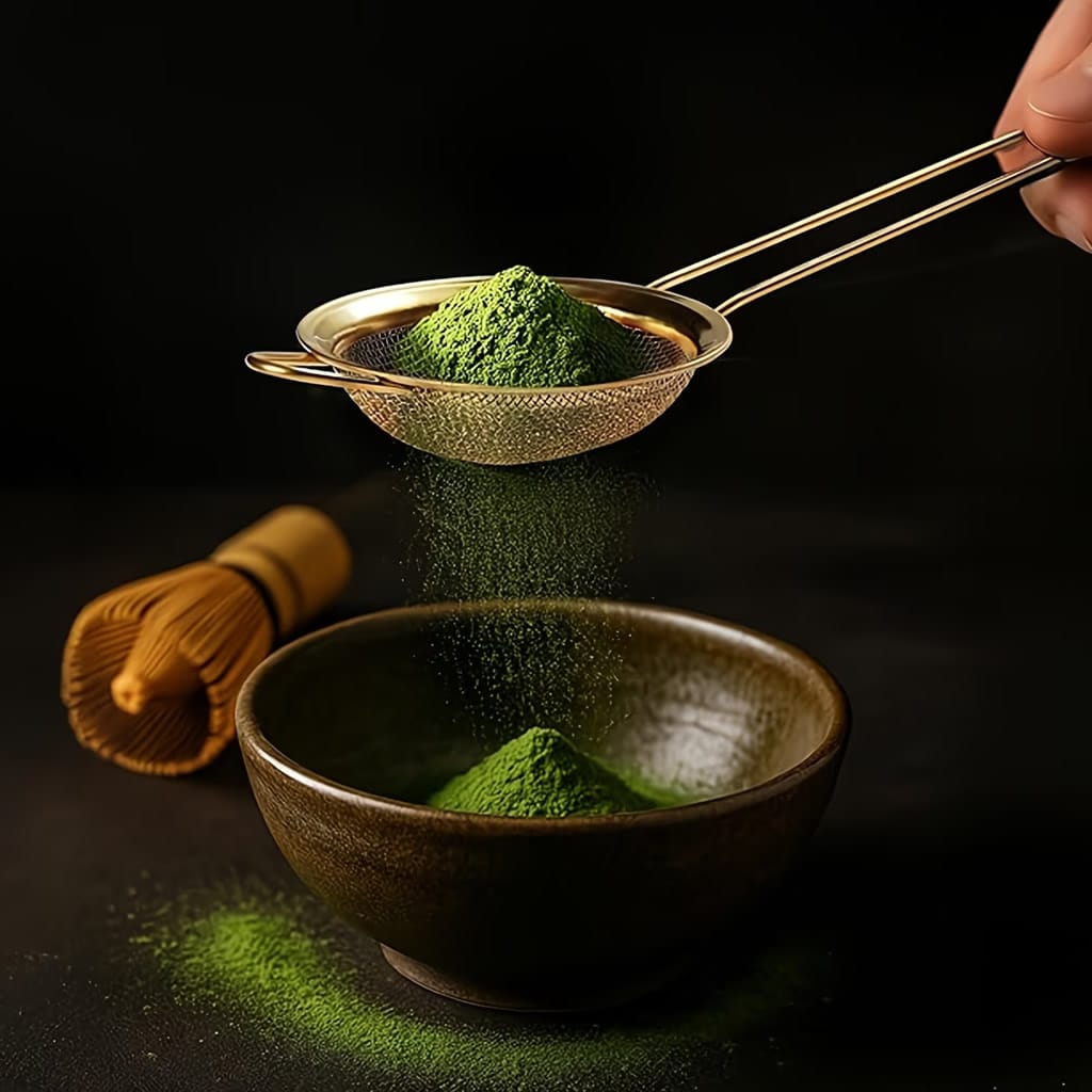 Golden Matcha Powder Sifter