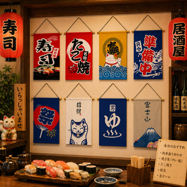 Japanese Izakaya Sushi Banner