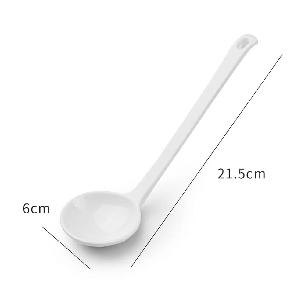 Matte White Long Handle Spoon Matte White Long Handle Spoon