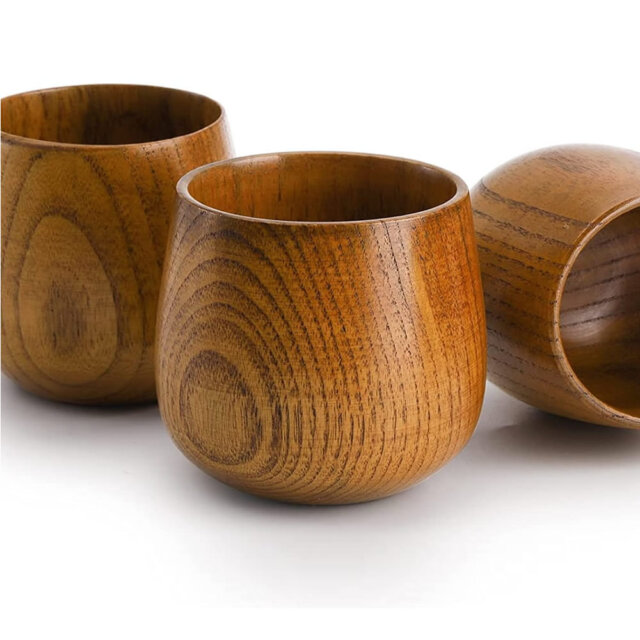 Natural Jujube Wooden Cup