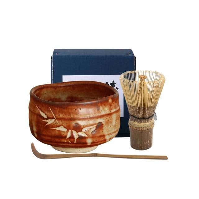 Shuzan-Bamboo-Motif-Shino-Matcha-Bowl-1 Shuzan-Bamboo-Motif-Shino-Matcha-Bowl-1