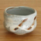 Shuzan Nezumi Shino Small Matcha Bowl