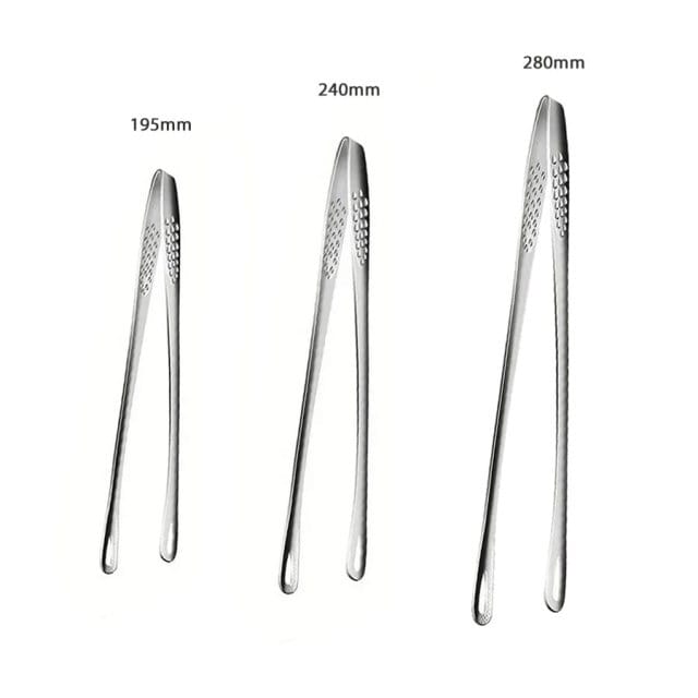 Stainless Steel Charcoal Grilling Tongs