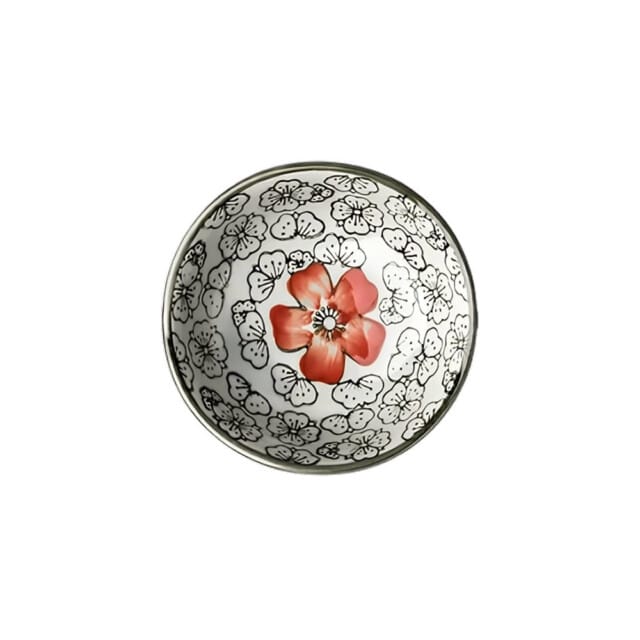 Underglazed Crimson Sauce Tray